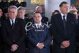 Burial of the remains of King Peter II Karadjordjevic