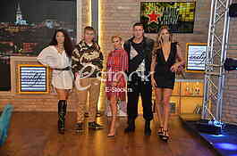 Paula Hublin, Milan Jankovic Corba, Sanja Stankovic, Kristijan Golubovic i Monika Horvat