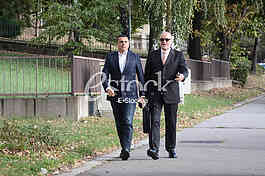 The trial of Miroslav Miskovic and his son Marko for tax evasion started in the Special Court.