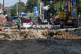 Reconstruction of the street Vojvode Stepe