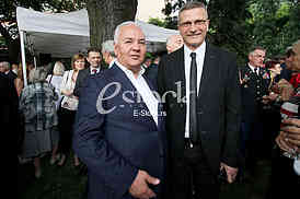 The reception at the Embassy of Italy
