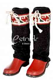 knitted leg warmers