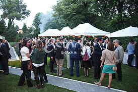 Summer party in the German embassy