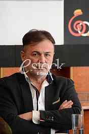 Press conference, theatrical play 