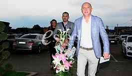 wedding of Andreana Cekic, club Inter hollywood