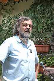  Emir Kusturica, Press conference about fourth music festival 