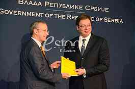 Serbian government, press conference