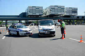 Toll plaza, new system for charging penalties for speeding limitation