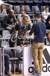  Partizan-Red Star, basketball derby game.