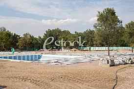 Aqua park construction site, Ada Ciganlija