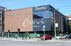 Works on the department store Beteks in Pozega street on Banovo brdo