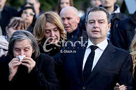 The burial of Desimir Dacic