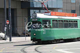 Trams at the Station, Slavija   