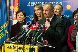 Election night in Serbia 2016 SNS