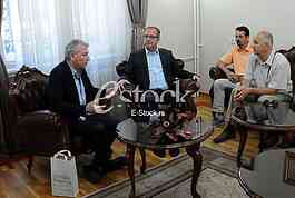 The French delegation in a visit to the city Nis