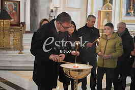 Aleksandar Vucic, Milena Popovic i Bogdan Ivanovic