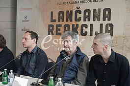 Aleksis Manenti (Alexis Manenti), Predrag Miki Manojlovic i Jovan Jovanovic