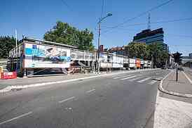 Place of future Belgrade tunnel