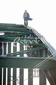 Suicide at Old Sava bridge