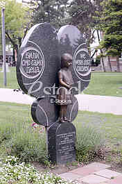  We were just children, monument in Tasmajdan Park