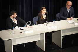 Vladan Djurkovic, Andrea Radulovic i Goran Vesic