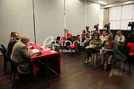 Press Conference,Municipality Vracar
