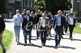 Borko Stefanovic, Slobodan Samardzic i Dragan Djilas