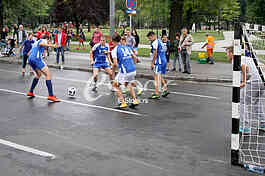 Football tournament of young categories