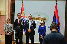 Hana Adrovic, Sasa Radulovic. Vojin Biljic i Branka Stamenkovic