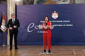Aleksandar Vucic i Analena Berbok (Annalena Baerbock)