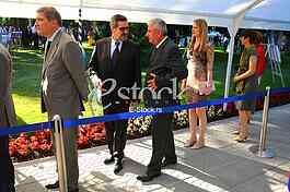 The traditional reception at the residence of the US ambassador