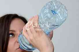 Plastic water bottles