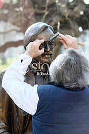  The monument to actor Dragan Nikolic