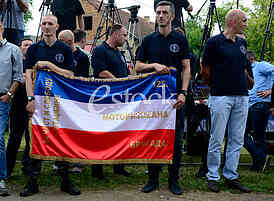 Debeljaca, unveiling of the monument to the hero of Kosara Tibor Cerna