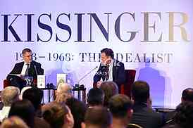 Promotion of the book Henry Kissinger