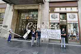  Protest in front of the SANU