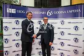 Celebrating the company ENERGOPROJEKT occasion of 65 years anniversary
