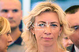 Maria Zakharova and Ivica Dacic