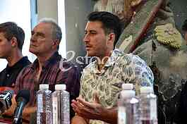 Movie King Peter the First, press conference