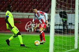 Marko Gobeljic Crvena zvezda vs Gent