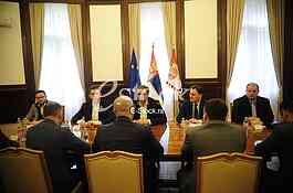 Marko Djuric, Aleksandar Vucic, Nikola Selakovic, Ivica Kojic