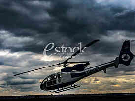 Police helicopter