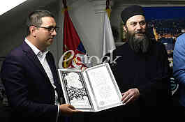 Aleksandar Vucic Cargo Iguman manastira Hilandara arhimandrit Metodije