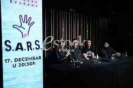 Sars najava koncert