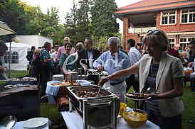 Summer party in the German embassy
