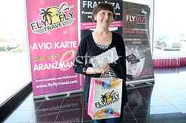 Awarding of prize travel sweepstakes,, Have an account and win '' from sponsors Fly Fly travel times.