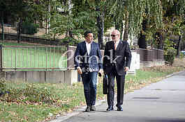 The trial of Miroslav Miskovic and his son Marko for tax evasion started in the Special Court.