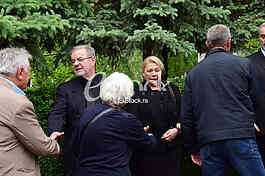 Sreten Karic funeral at New cemetery in Belgrade