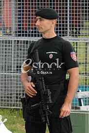 Serbian Police Special Forces Operators