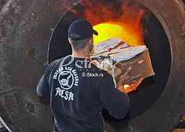 burnt about three thousand kilos of drugs seized